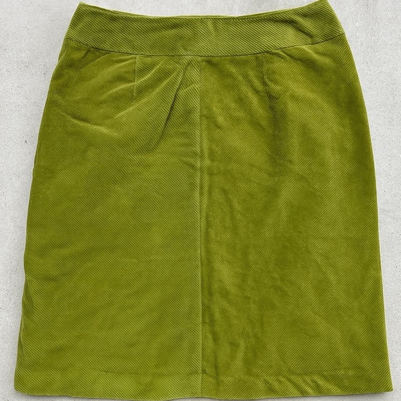 Talbots Green Pencil Skirt Knee-Length Casual - Picture 2 of 12